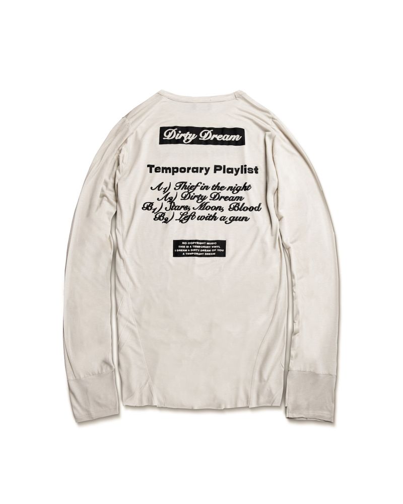 TMPRARY DIRTY DREAM BEIGE LONG SLEEVES