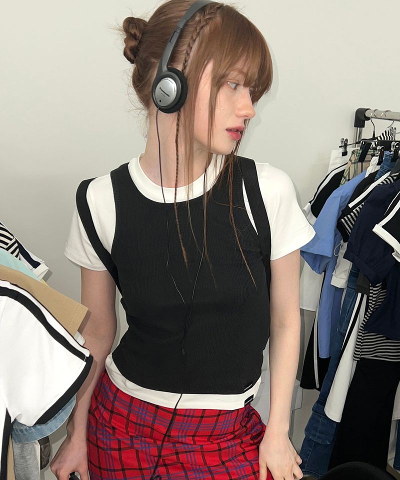 ZIZEMUSEUM（ジゼミュージアム）の「ZIZE SLEEVELESS (BLACK)（Tops）」