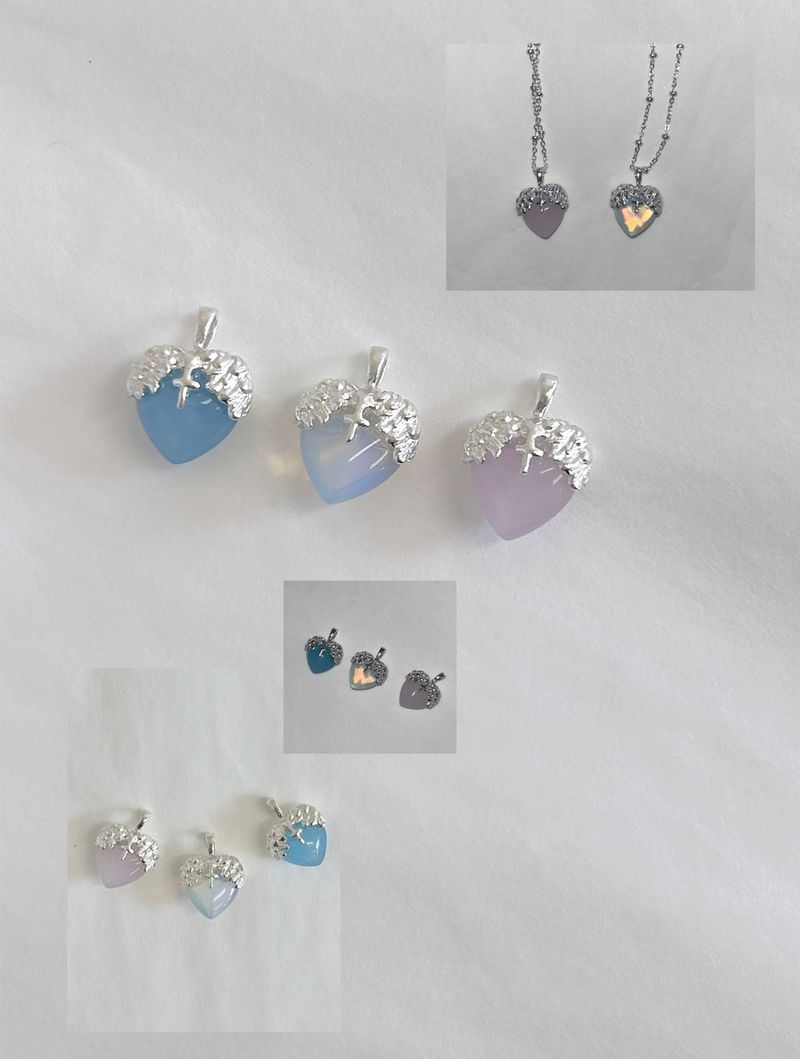 Seraphim Necklace(Pink,Opal)