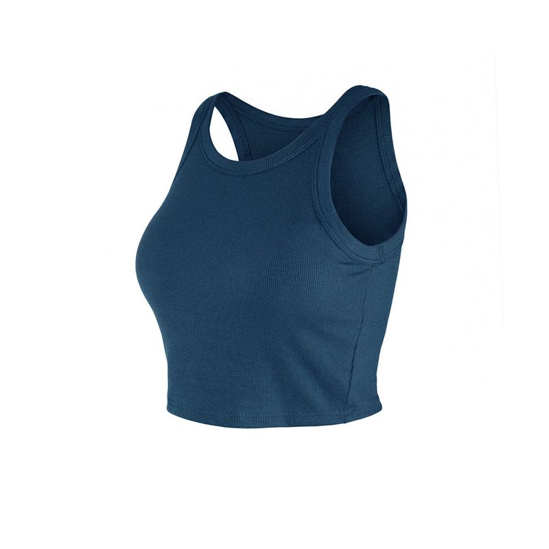 WHILE（ワイル）の「BLACK TAPE VOLUME BRA TOP - AQUA BLUE（Tops）」