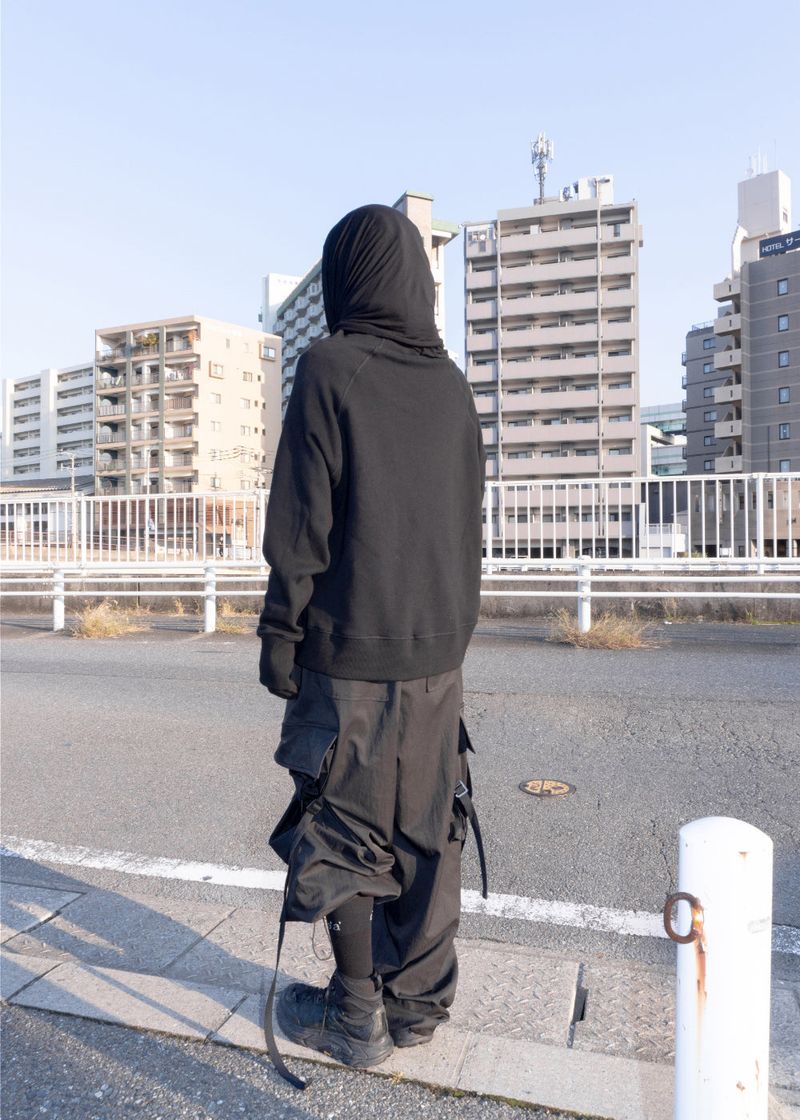 ストラップワイドカーゴパンツ