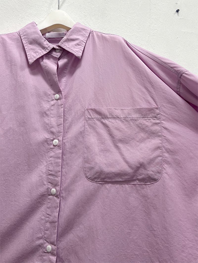 CAMOME BIO LOOSE SHIRT (3C)