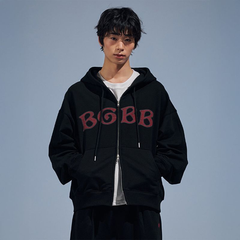 VETEZE（ベテゼ）の「BGBB ジップアップフーディー (ブラック)（ジャケット/アウター）」