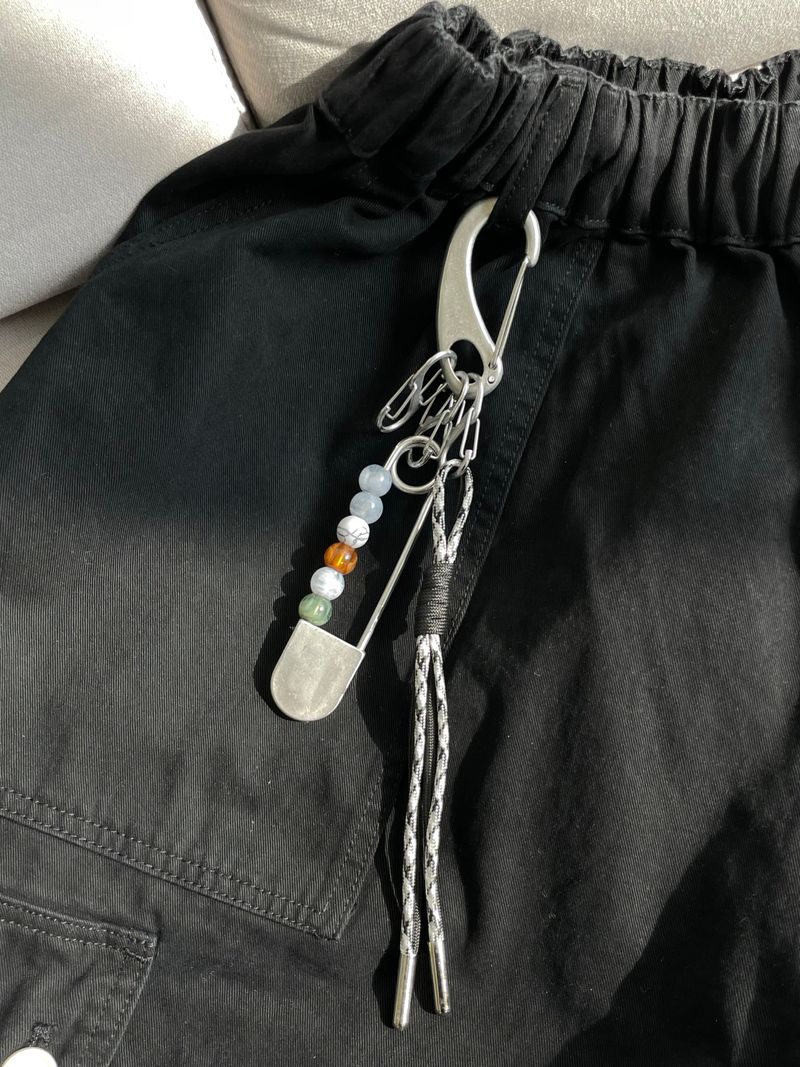 Clothes Pin Key Ring