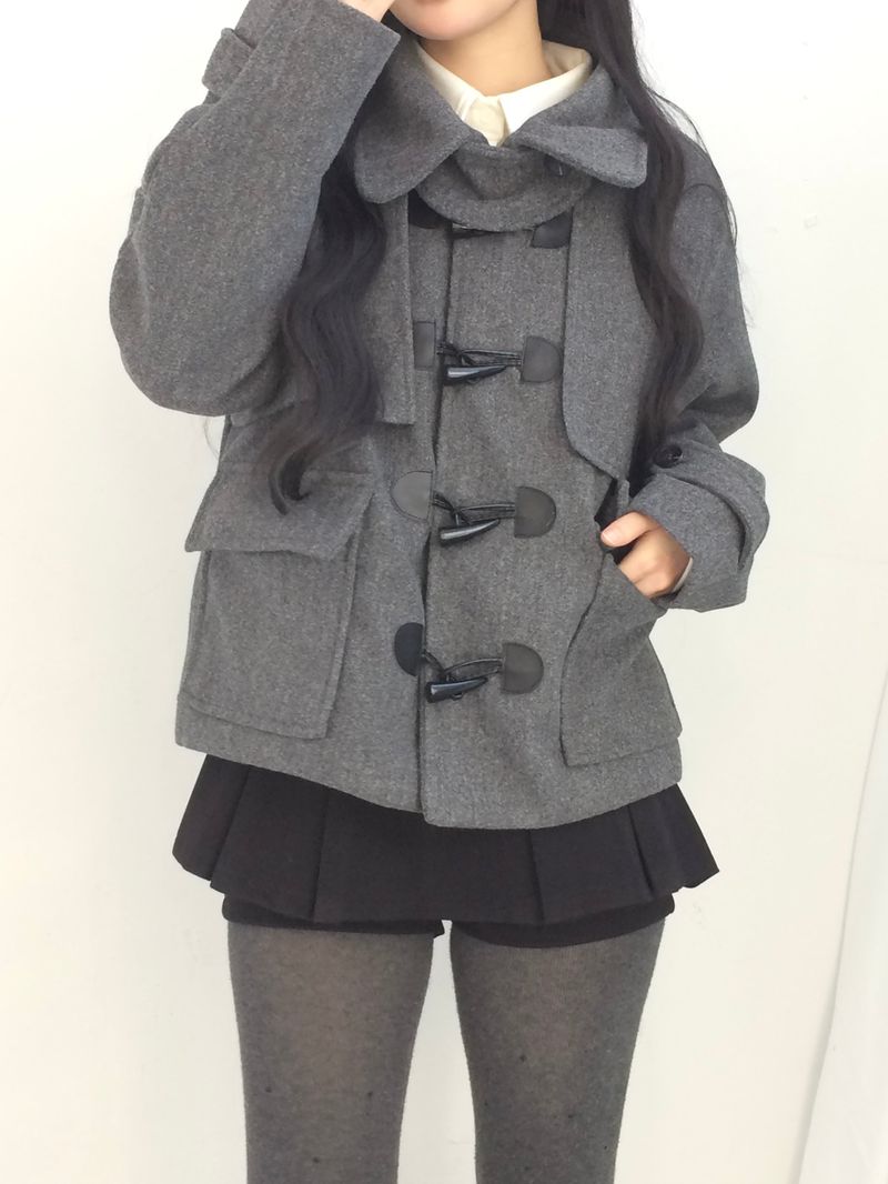 プリーツレイヤースカートパンツ