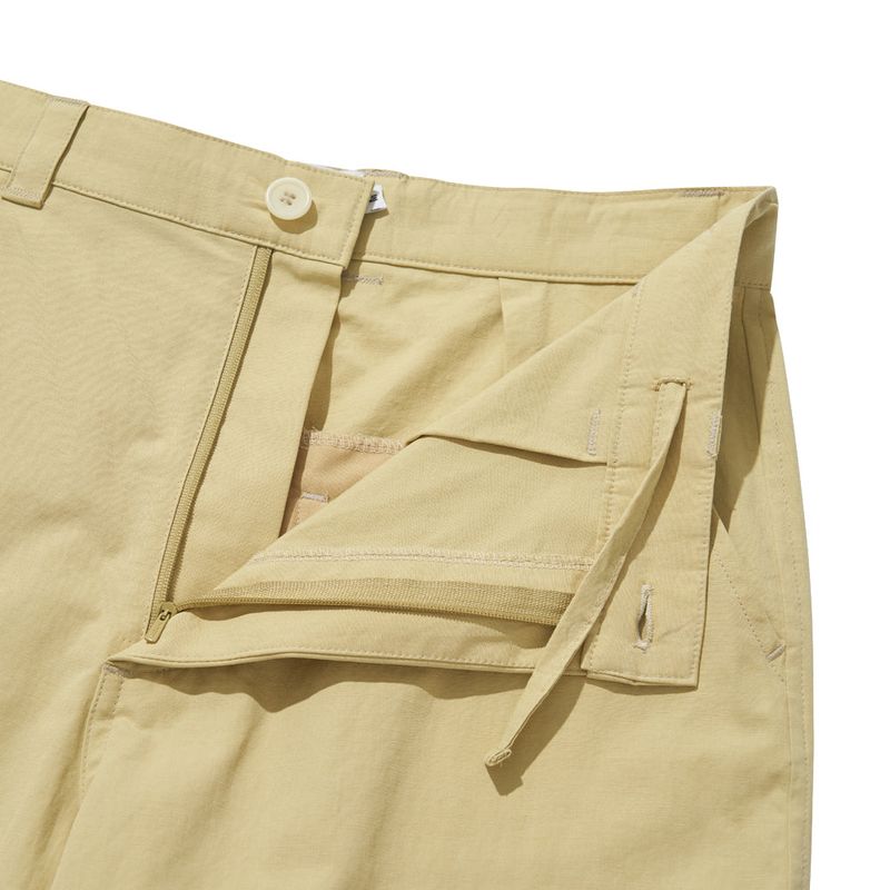 STRING CARGO PANTS [CREAM YELLOW]