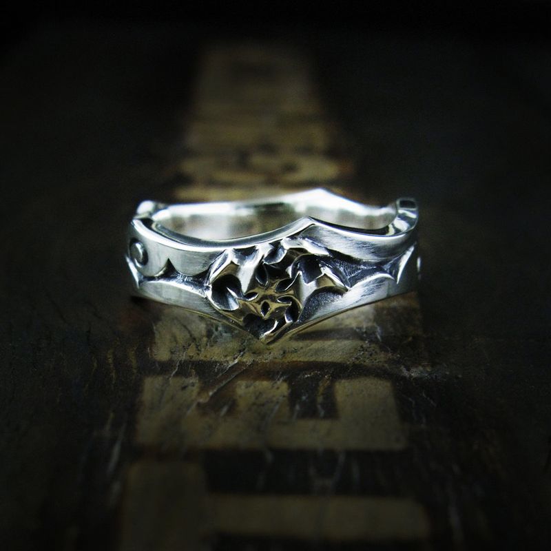 LunarB Ringlet silver ring
