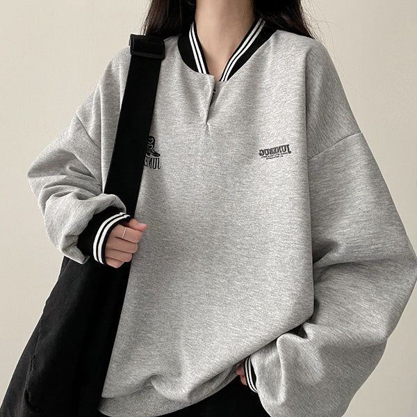 Junber Snap Sweatshirt