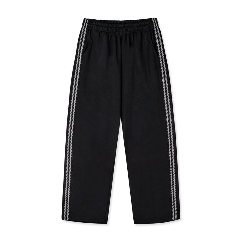 Nouvelle Lumiere(ヌヴェルルミエール)の「Asel Sweat Pants Black(Pants)」