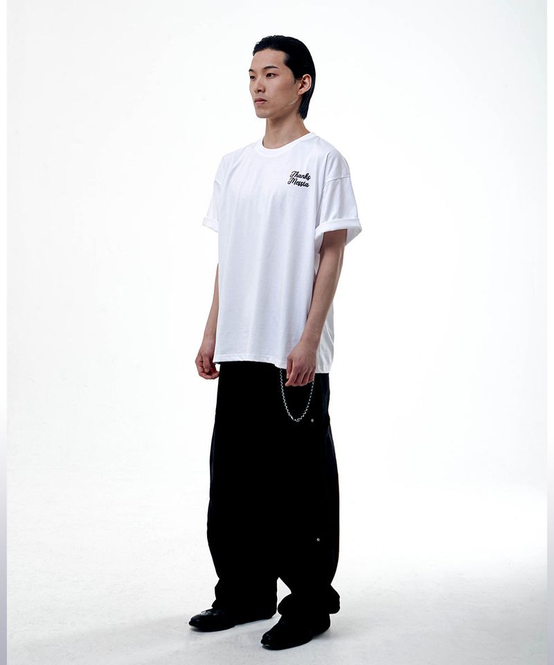 HANDWRITTEN COWBOY TSHIRT-WHITE
