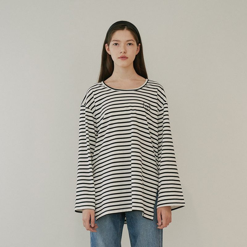 SIDE SLIT T-SHIRT (BLACK)