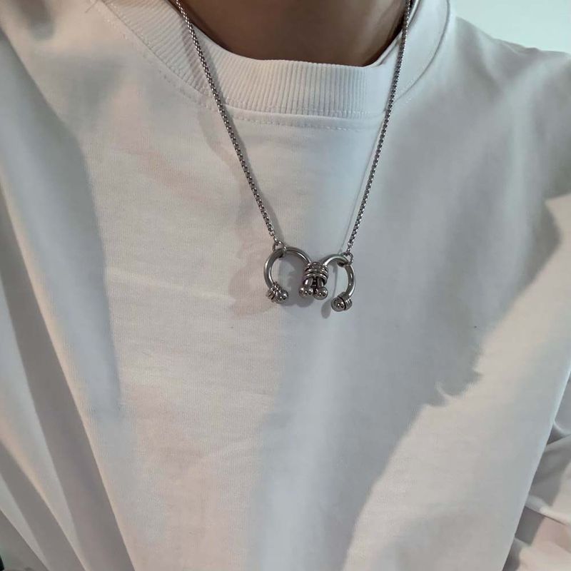 sanli（サンリー）の「デュアルピアシングネックレス（アクセサリー）」