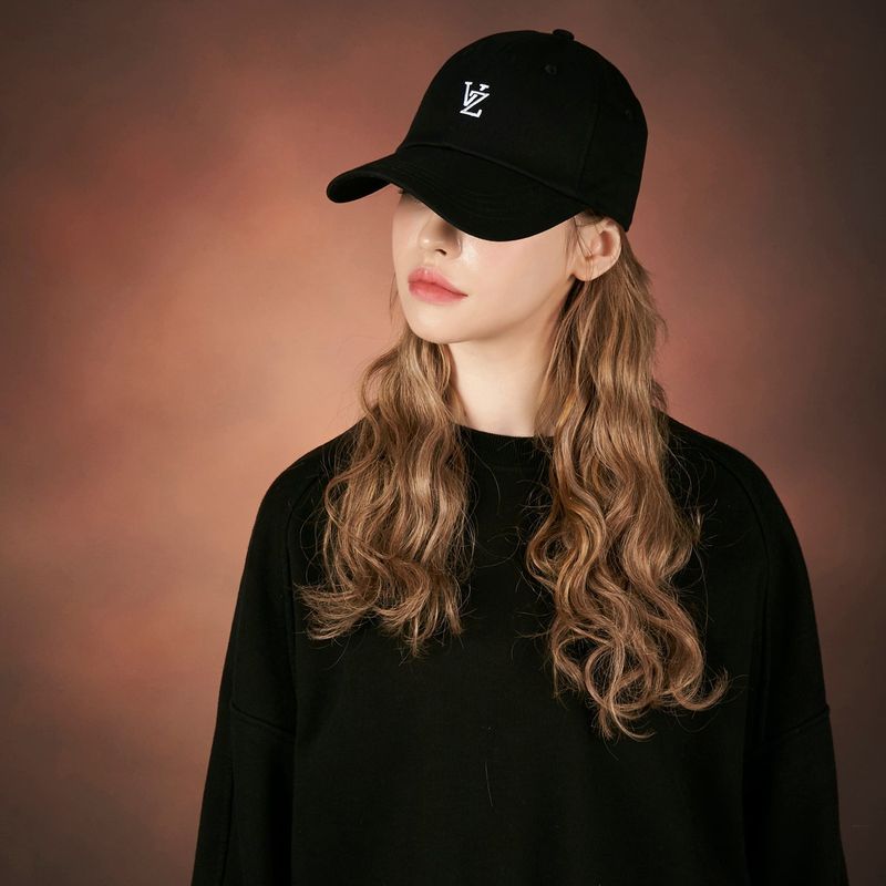 Monogram soft over fit ball cap