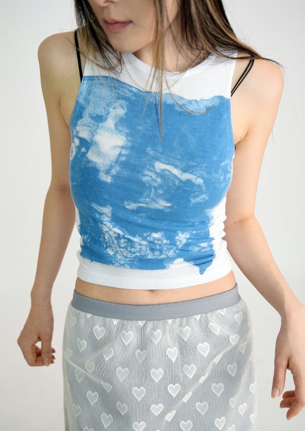 privatelookbook（プライベートルックブック）の「graffiti sleeveless(3color)（Tops）」