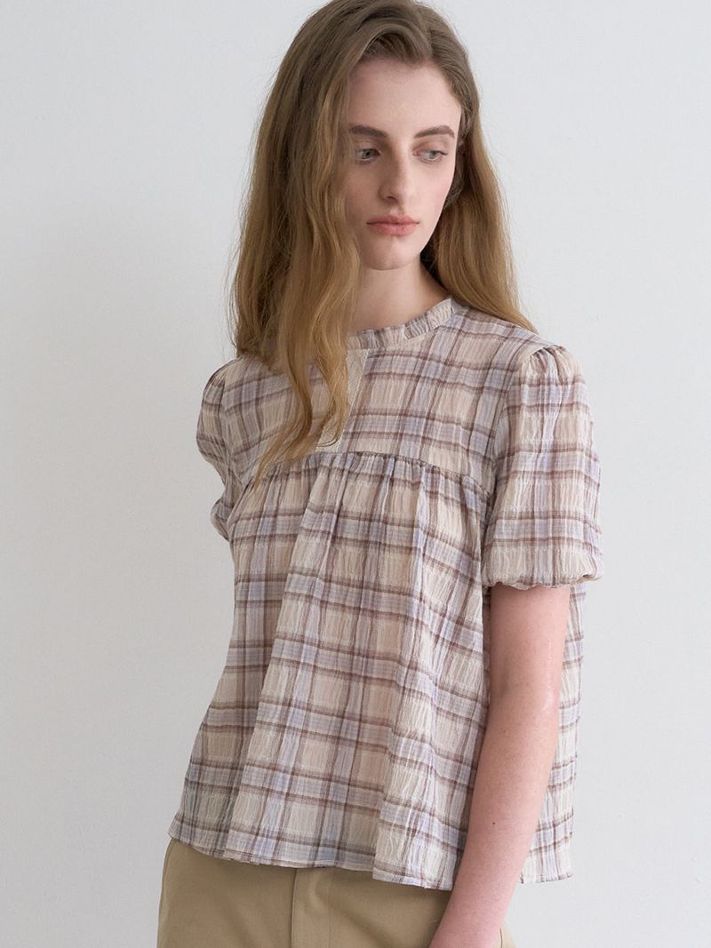 Susan blouse (Check)
