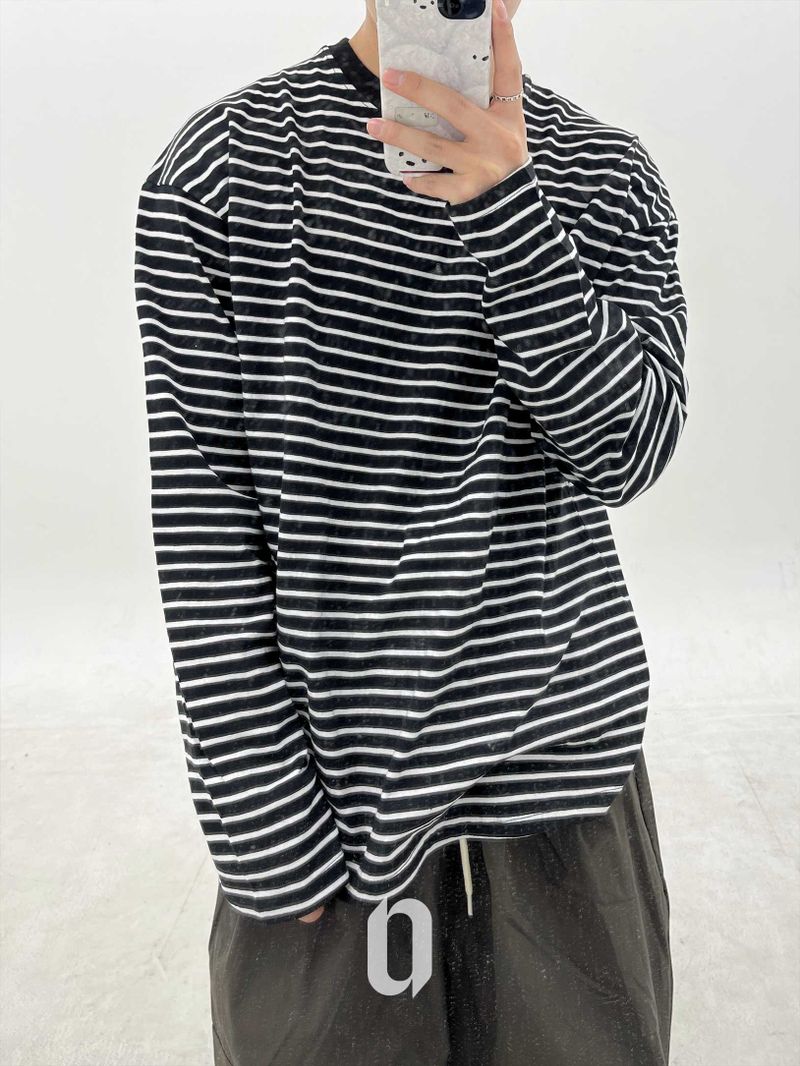 loren stripe T -2C