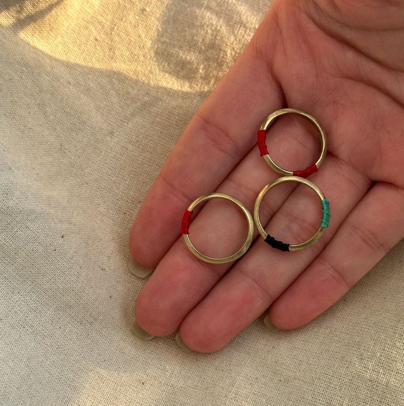 [CCNMADE] Matching Ring_Type02 (Red+Red)