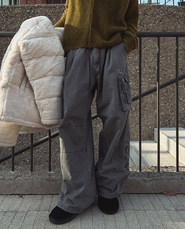 Bellye Multi Cargo Wide Pants