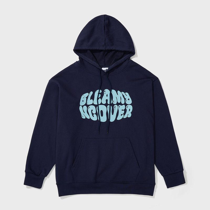 NCOVER(エンカバー)の「BLEAMY LOGO HOODIE-NAVY(Tops)」