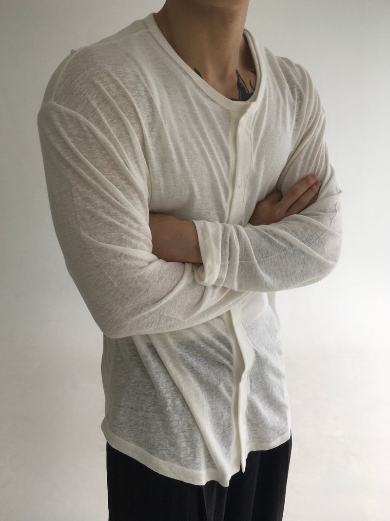 linen seed cardigan(3colors)