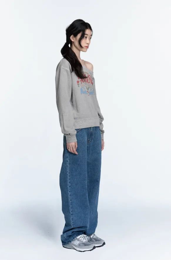 26FW★ Amorcat Pigment Sweatshirt