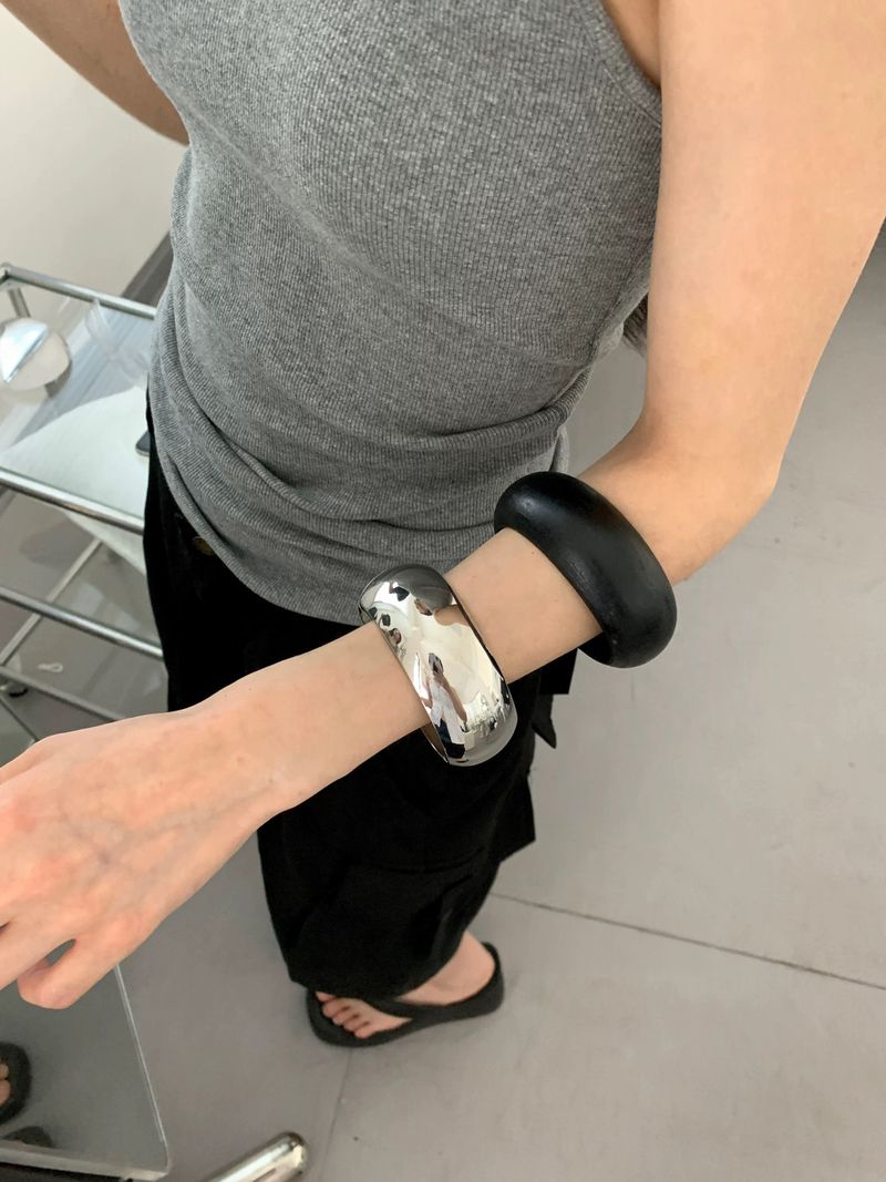 House of haus（ハウス オブ ハウス）の「Simple BOLD bangle(2type)（Accessories）」