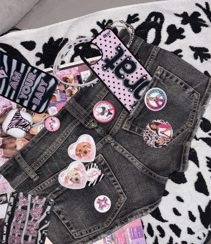 ピンボタンセット ♥フェイクラブ♥