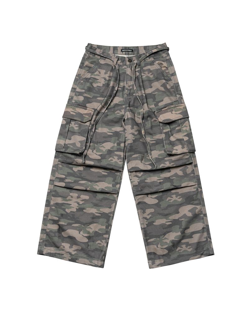 DirtyCoins（ダーティーコインズ）の「DirtyCoins Drawstring Camo Denim Cargo Pants（Pants）」