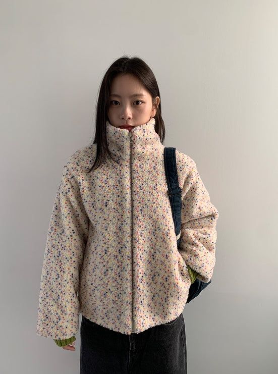 BAON（バオン）の「Tumbab Wool Collar Quilted Fleece Jumper（Jackets/Outerwear）」