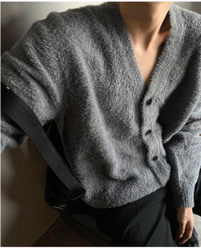 london mohair cardigan