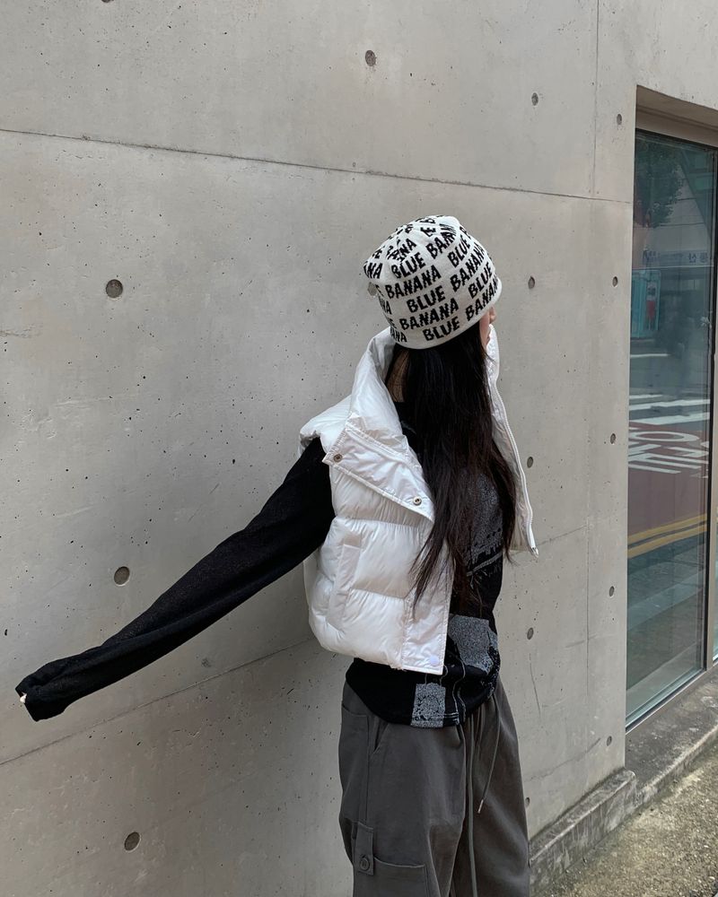 kyoive（コイブ）の「High crop padding vest（Jackets/Outerwear）」