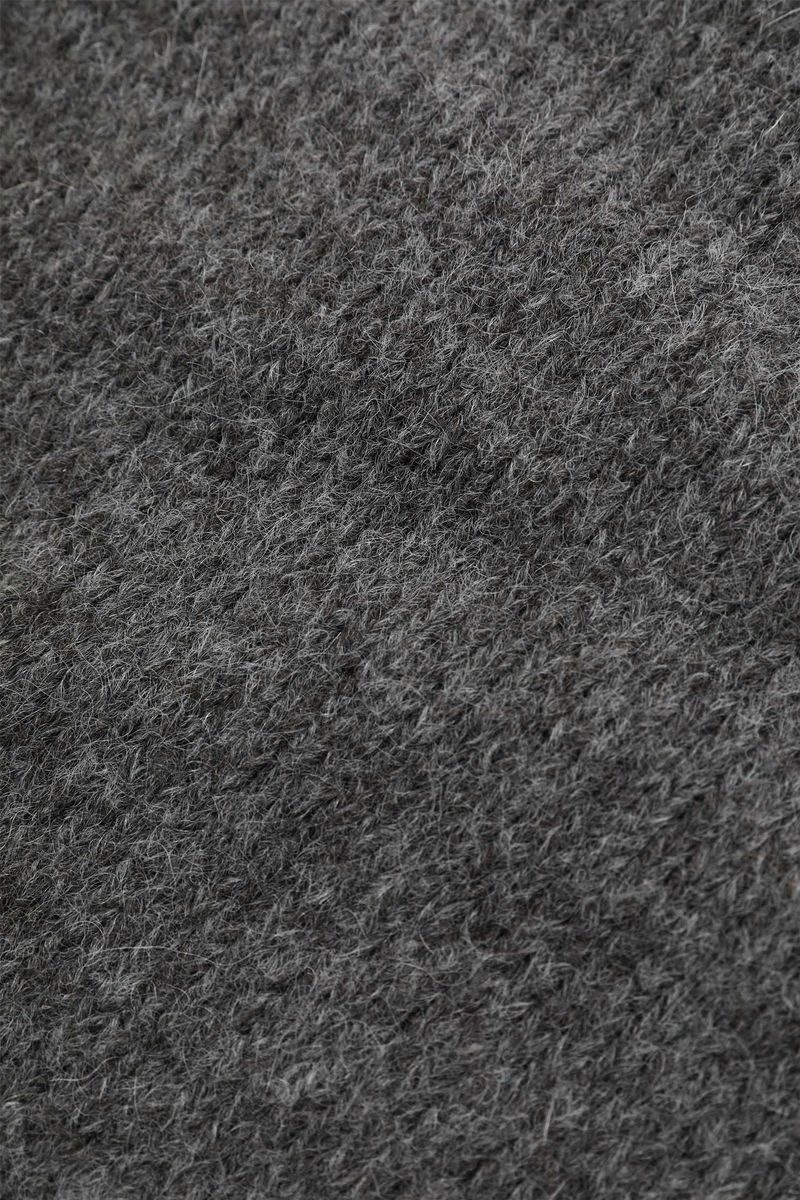 Anna Wool Collar Knit [Gray]