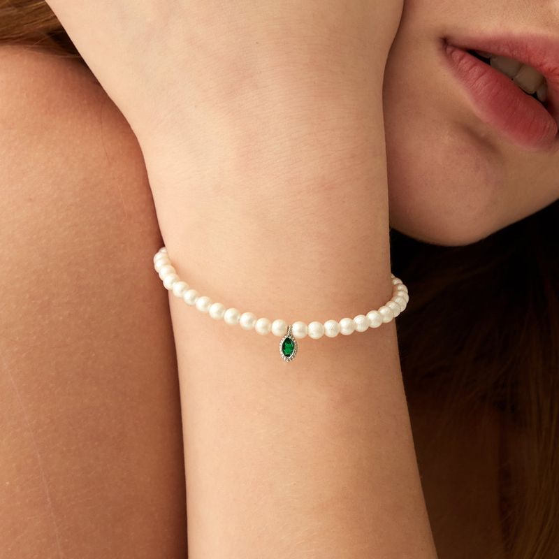 noonoofingers(ヌヌフィンガース)の「4mm Mermaid Cotton Pearl Bracelet(Accessories)」
