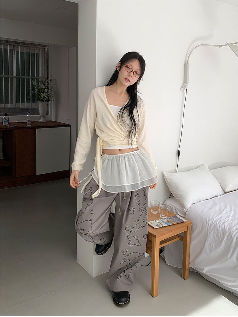 GLITTER CANCAN LAYERED SKIRT (2C)