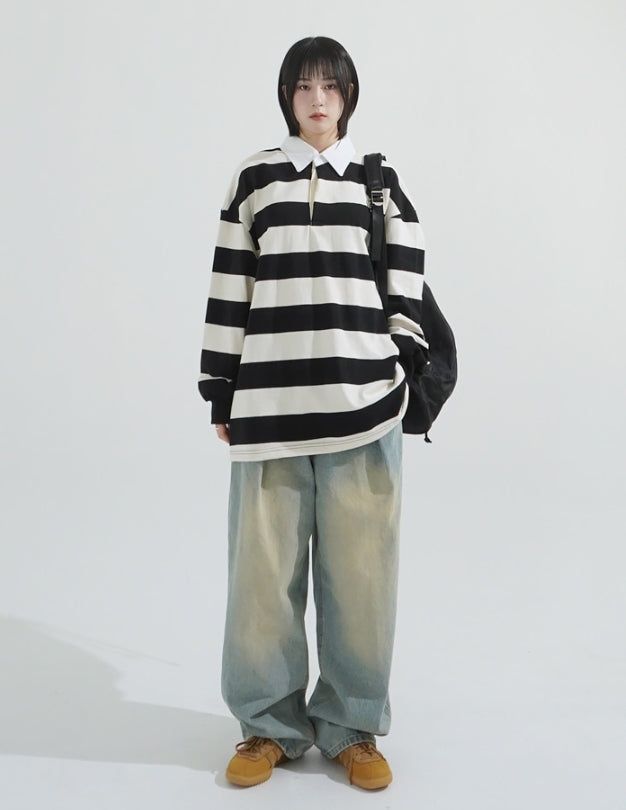 Authentic over rugby t-shirt