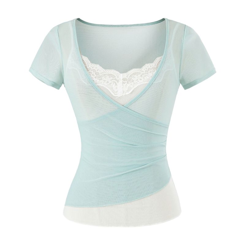 Mielle Lace Cami Layered Tee
