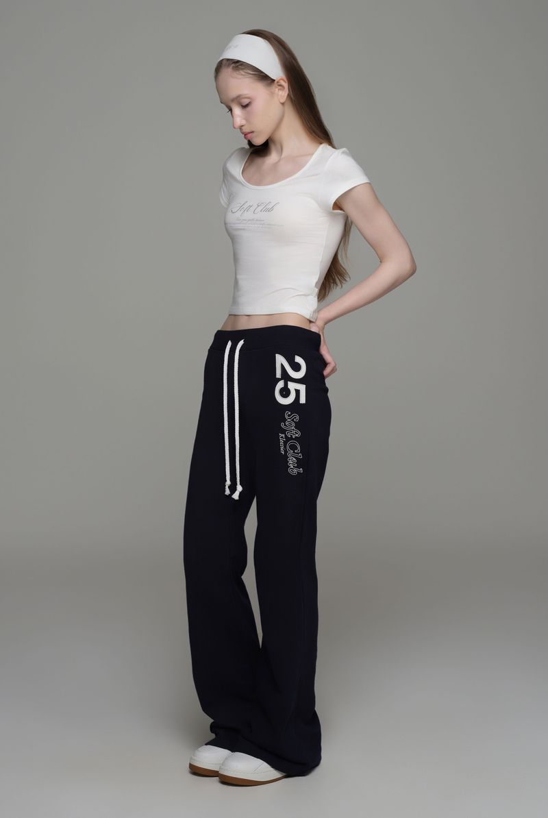 Soft Club signature top, Ivory