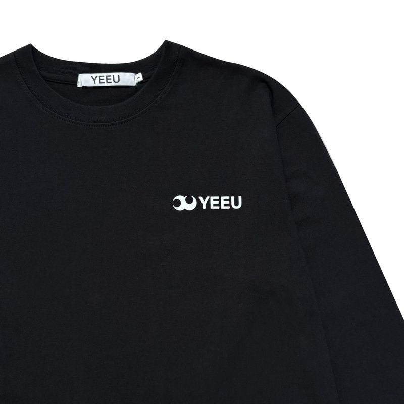 TEAM LOGO LONGSLEEVE (BLACK)