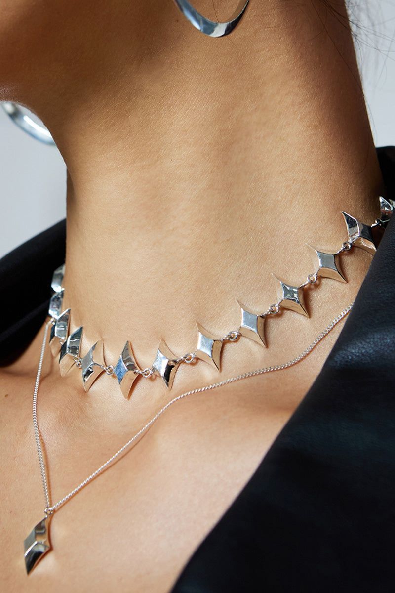 New Shine Star High Neck Choker