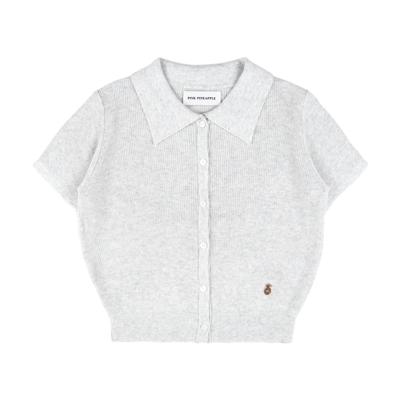 TIDY COLLAR KNIT CARDIGAN (4 COLORS)