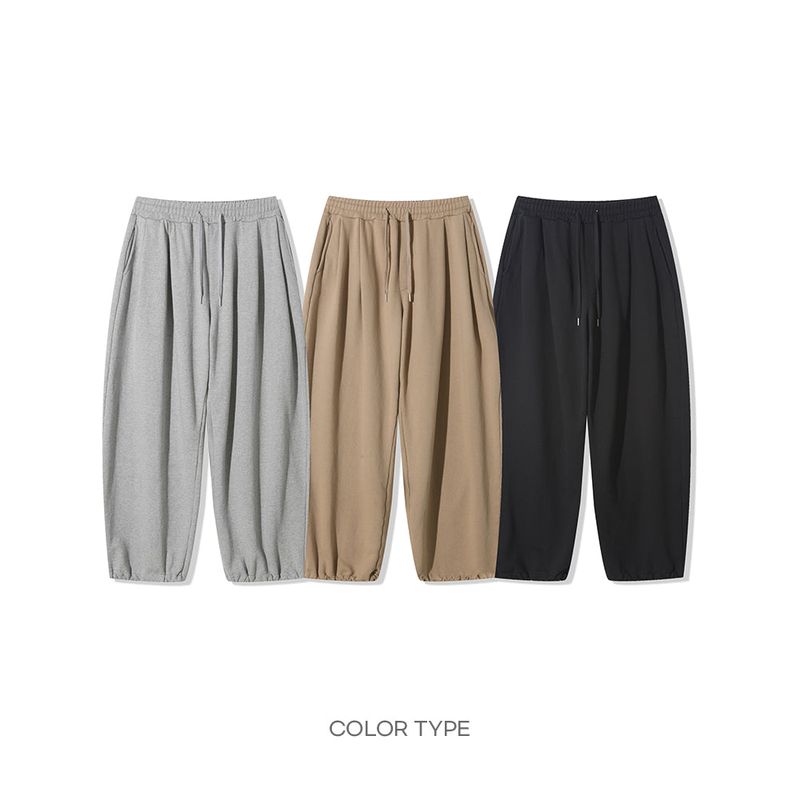 Bold 23embroidery sweat pants -3C