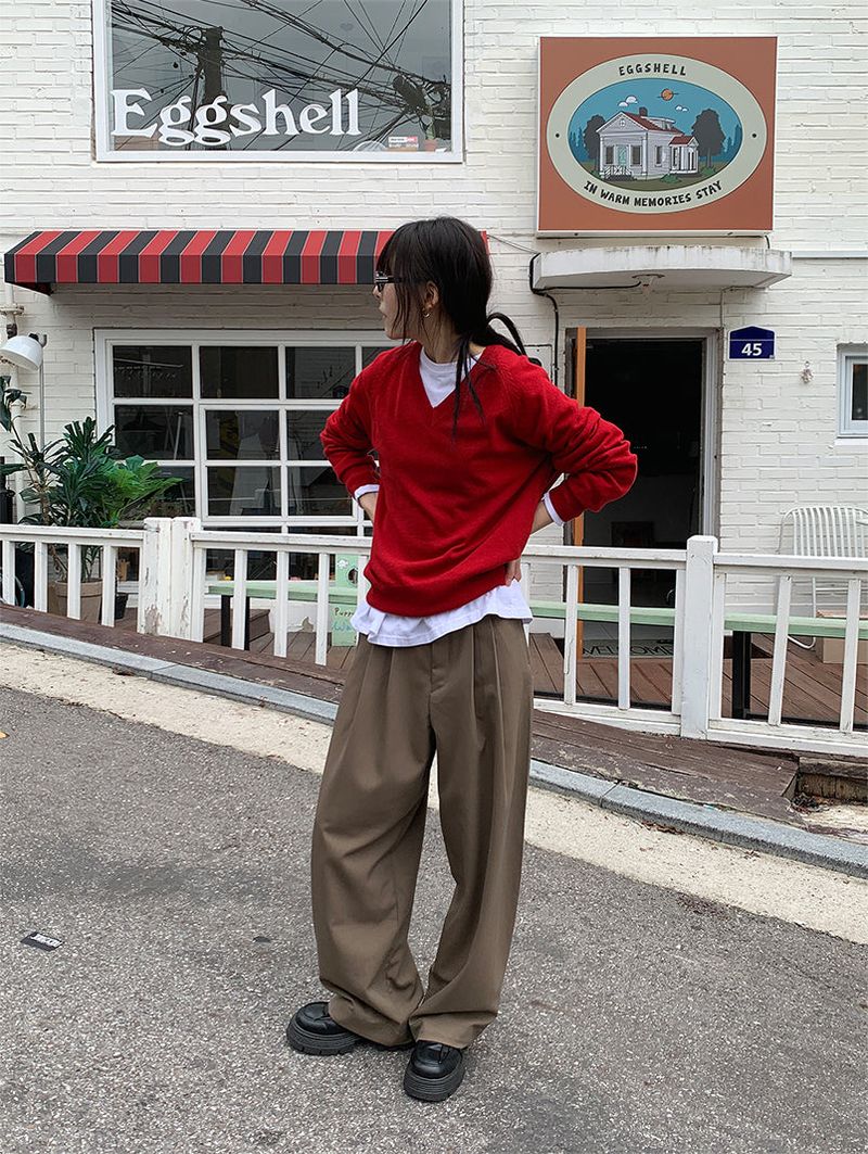 TWO-TUCK BALLOON SLACKS (3C)