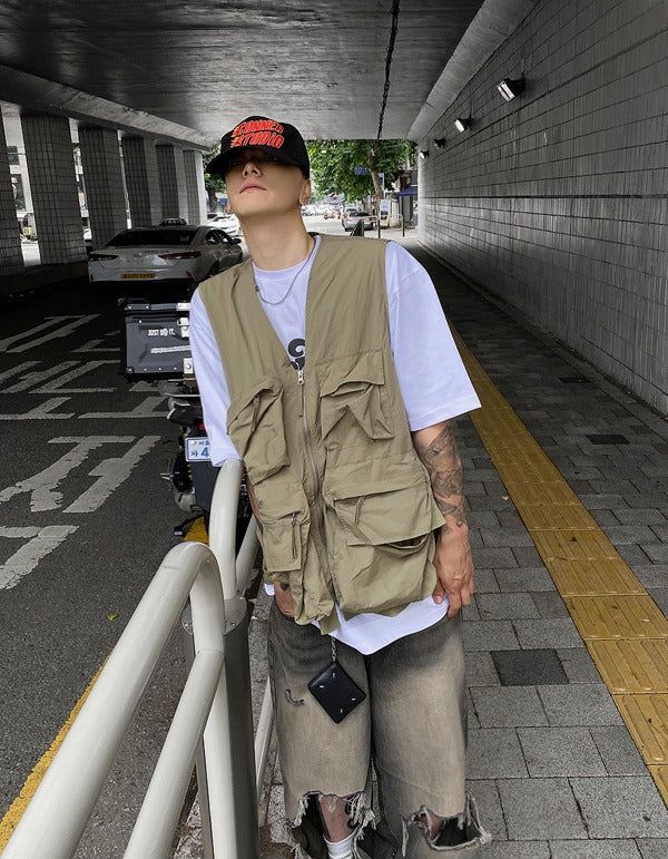 HOLY IN CODE（ホーリーインコード）の「No.0265 fishing nylon VEST（Tops）」