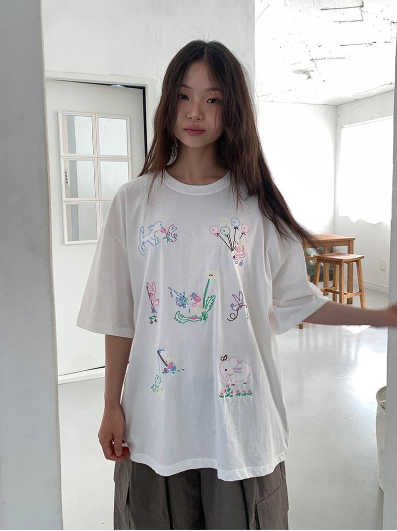 FAIRY NEEDLE TEE (2C)