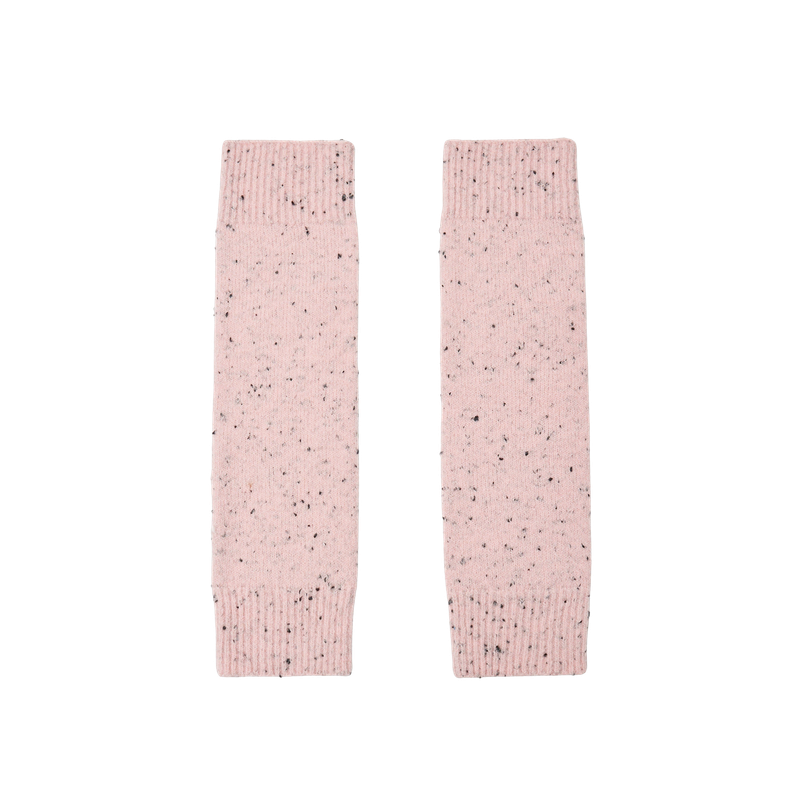 Dot Knit Leg Warmer (Dusty Pink)