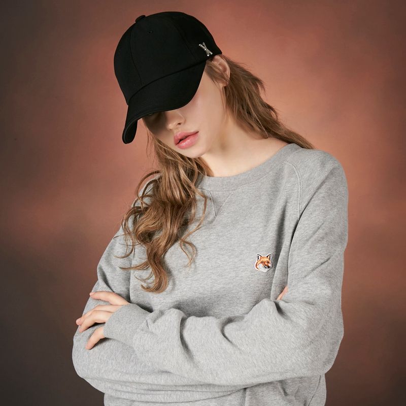 Silver stud over fit ball cap