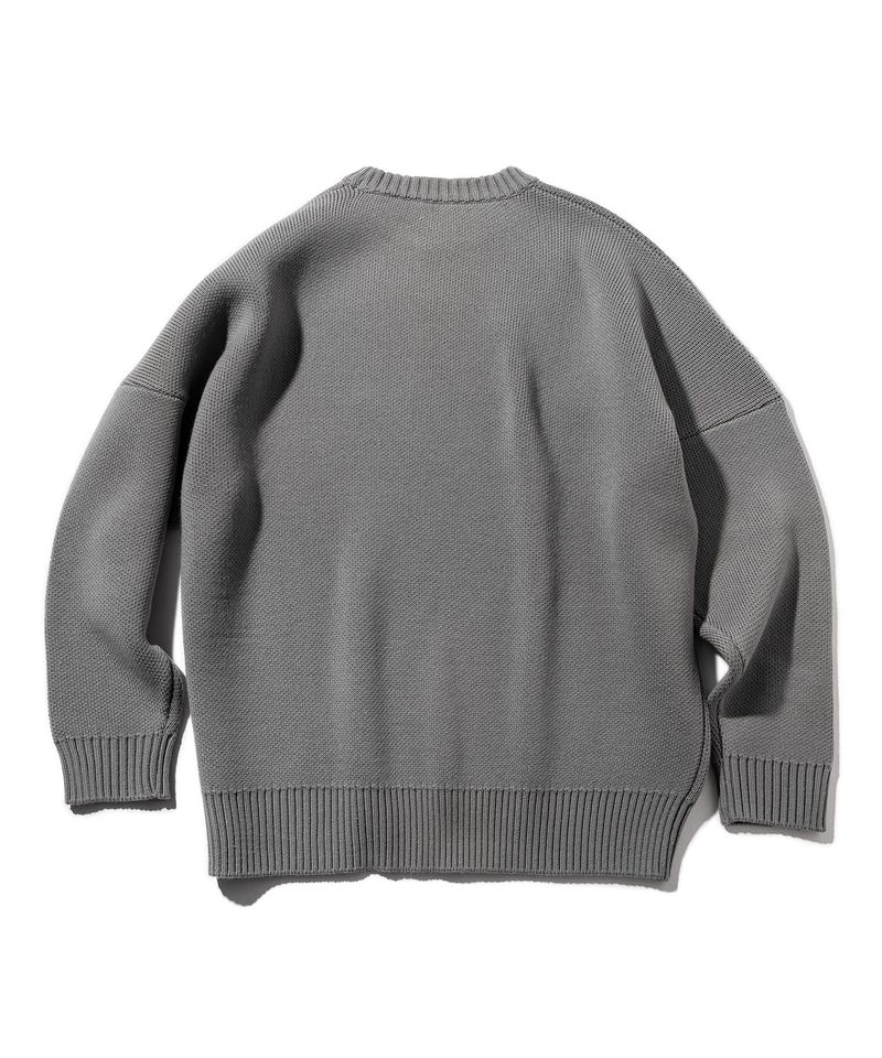 SAFETY LETTERING WOOL KNIT MWZNT001