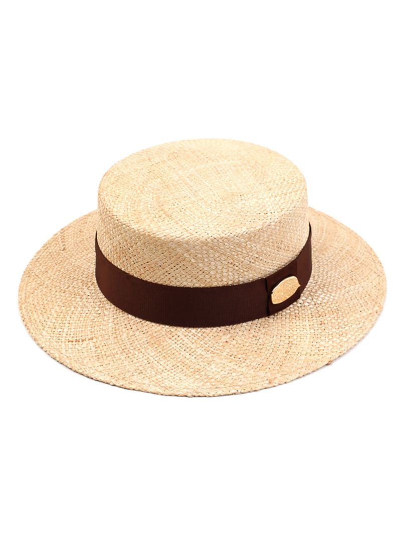 Brown Line Bau Flat Fedora
