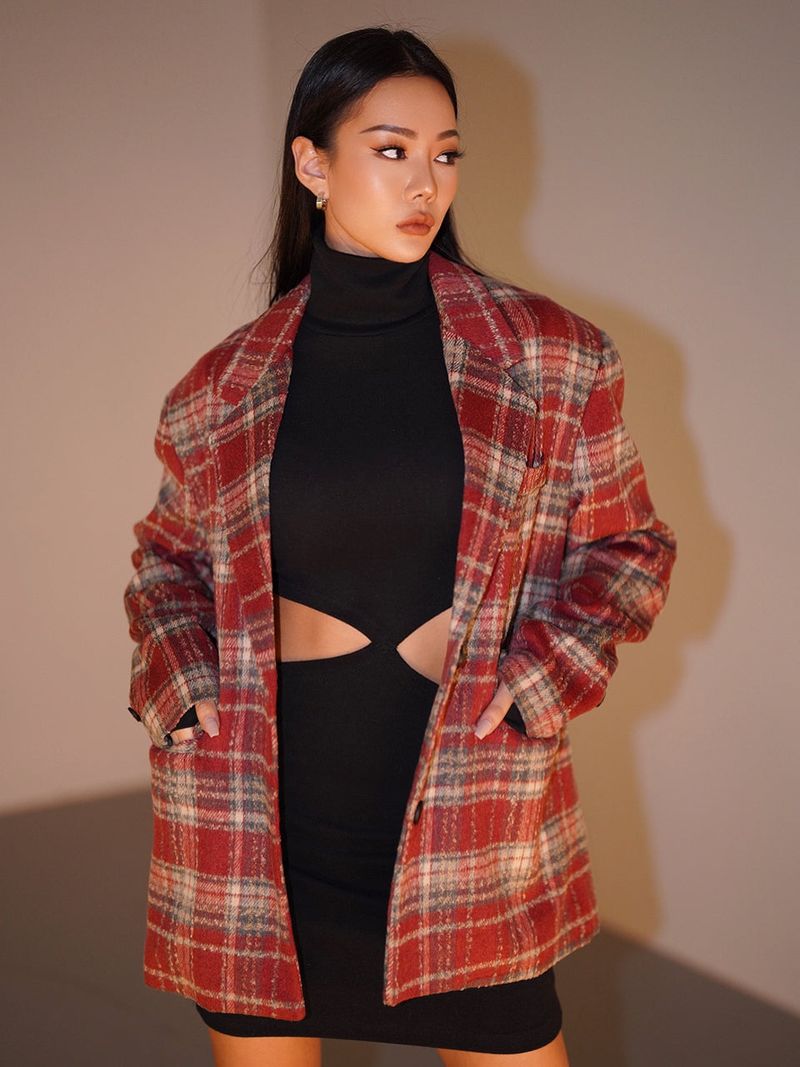 x Kyla Corste Wool Jacket (RED)