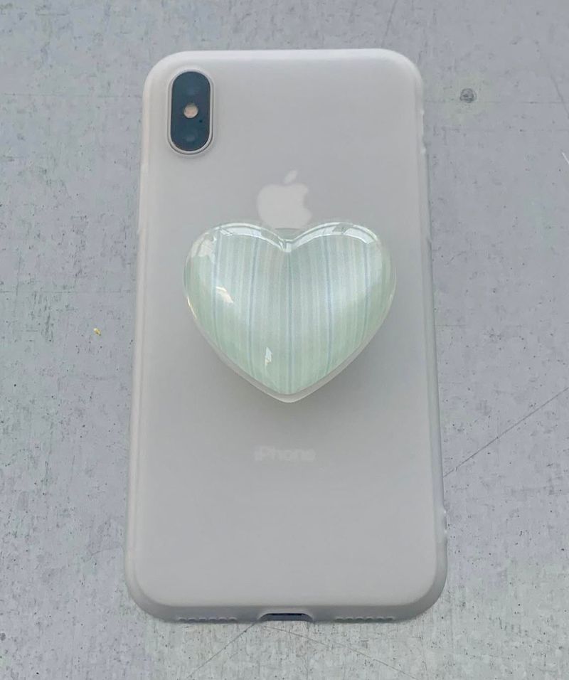 Stripe Heart Candy Tok (2 colors)